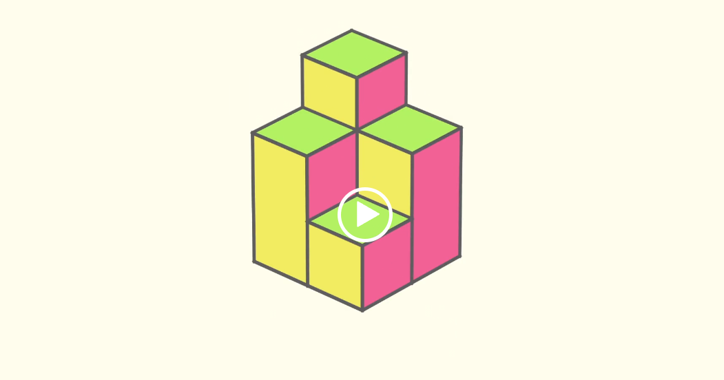 Travail sur le mouvement de cube